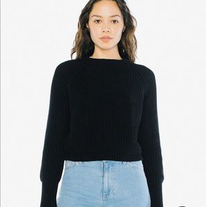 American apparel fisherman’s sweater!